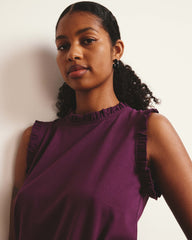 Tabitha Frill Top - Gamay