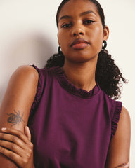 Tabitha Frill Top - Gamay