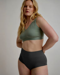 UltimateS Super Full Coverage High Rise Brief - Black