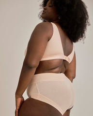 UltimateS Super Full Coverage High Rise Brief - Peach