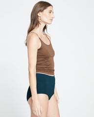 UltimateS Full Coverage High Rise Brief - Deep Sea