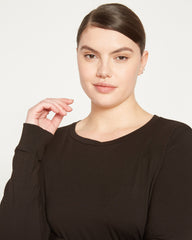 Long Sleeve Tee Rex - Black