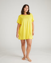 Pima Cotton Lounge Tee - Yellow
