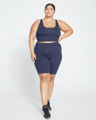 Roya Bike Shorts - Midnight