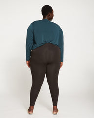 Roya Cropped Leggings 23 Inch - Black