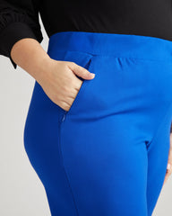 Smart Signature Ponte Pants - Tanzanite