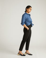 Smart Signature Ponte Pants - Black