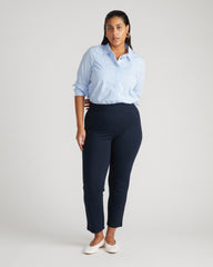 Smart Signature Ponte Pants - Navy
