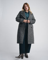 Callaghan Wool Coat - Herringbone