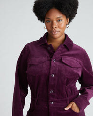 Dakota Corduroy Dress - Gamay