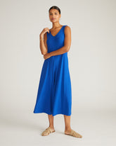 Sunny Divine Jersey Jumpsuit - Ultramarine