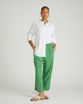 Cooling Stretch Cupro Pants - Clover