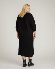 Risa Sweater Skirt - Black