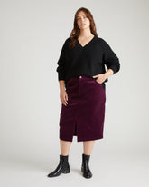 Tori V Neck Sweater - Black