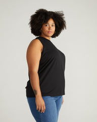 Patti Muscle Tank - Black