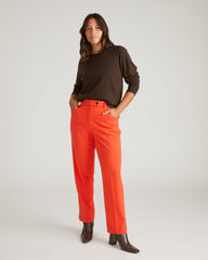 All Day Mercer Tapered Leg Pants - Poppy