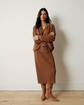 Risa Sweater Skirt - Classic Camel