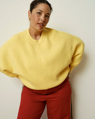 Better-Than-Wool Dolman Sweater - Banana Pudding