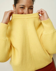 Better-Than-Wool Dolman Sweater - Banana Pudding