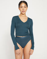 UltimateS High Rise Thong - Deep Sea