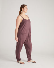 UltimateS Jackson Sleeveless Jumpsuit - Cassis