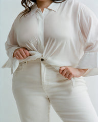 Toni Hi Low Tunic - White