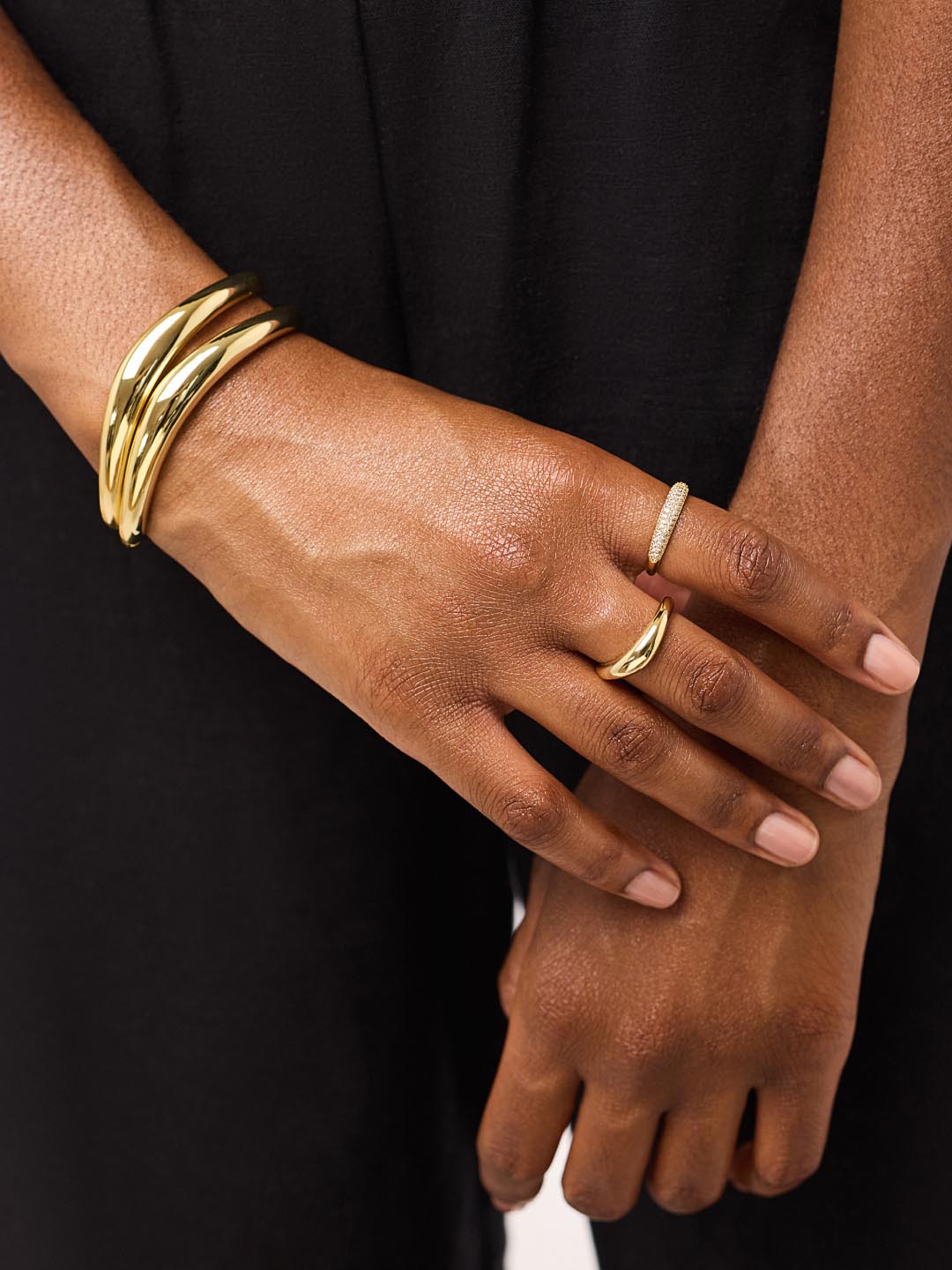 Ana Luisa Gold Bangle Bracelet - Talia