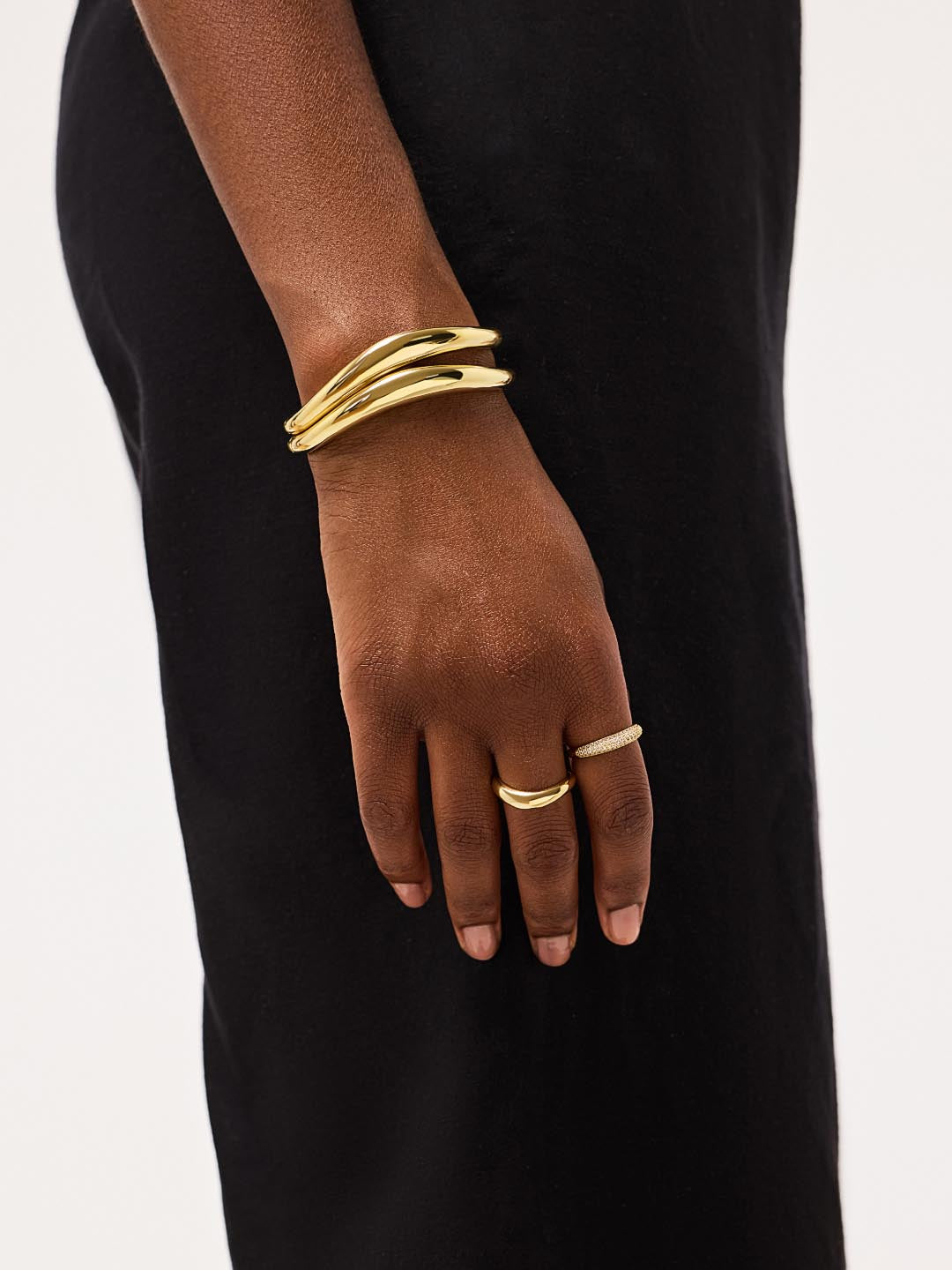 Ana Luisa Gold Bangle Bracelet - Talia