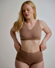 UltimateS Super Full Coverage High Rise Brief - Spice