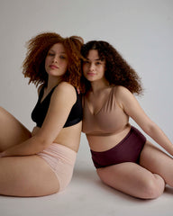 UltimateS Full Coverage High Rise Brief - Cassis