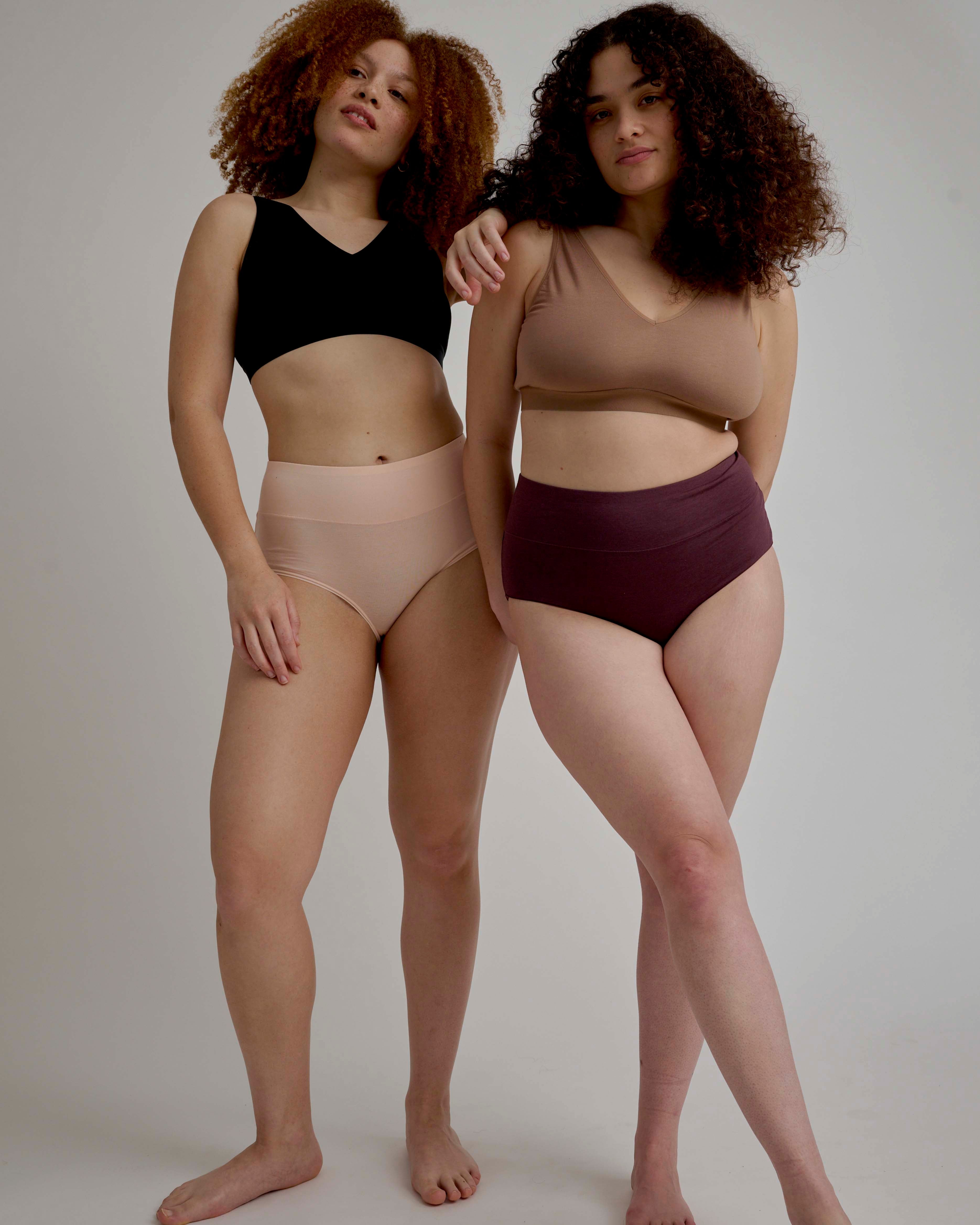 UltimateS Full Coverage High Rise Brief - Cassis