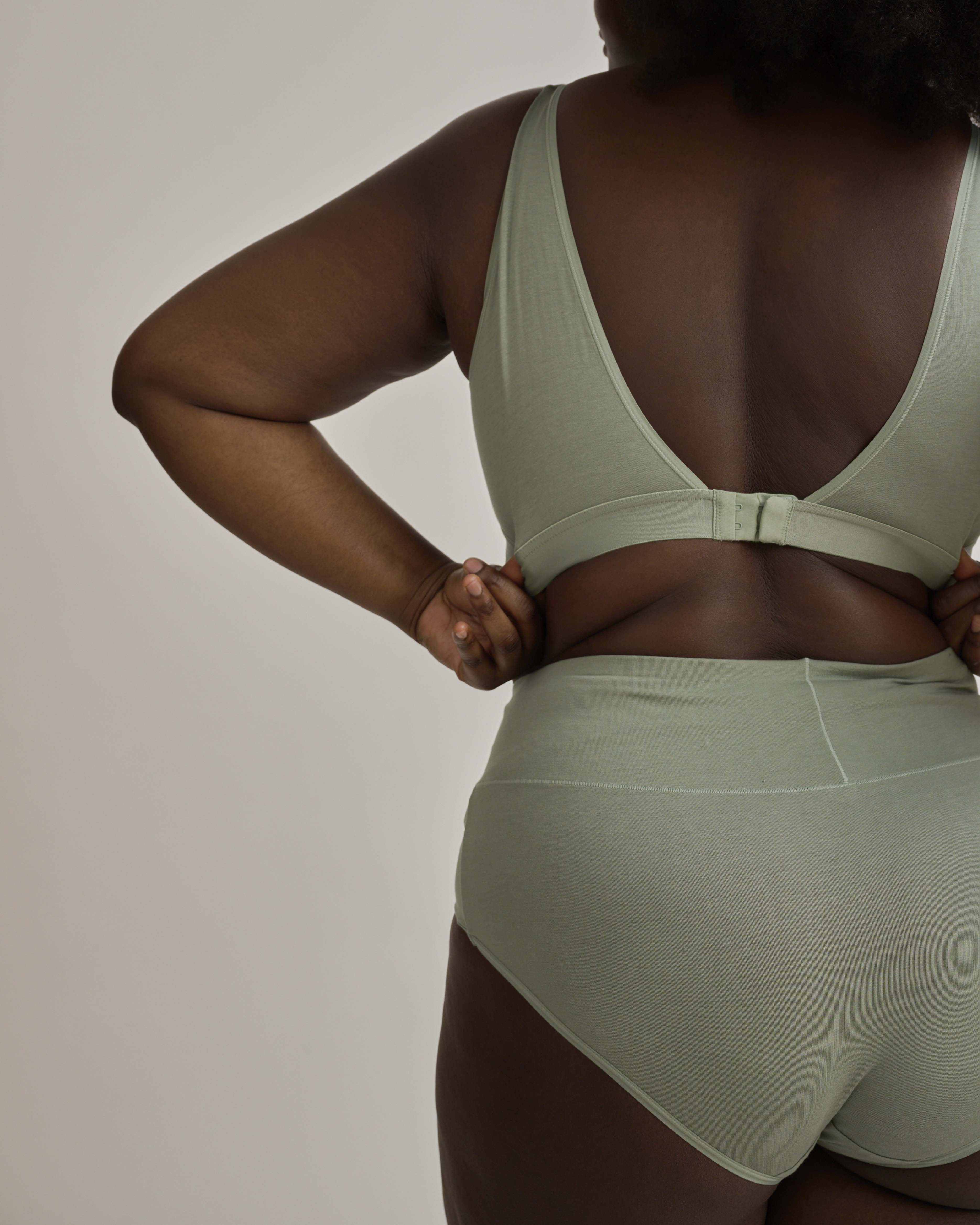 UltimateS Full Coverage High Rise Brief - Sage