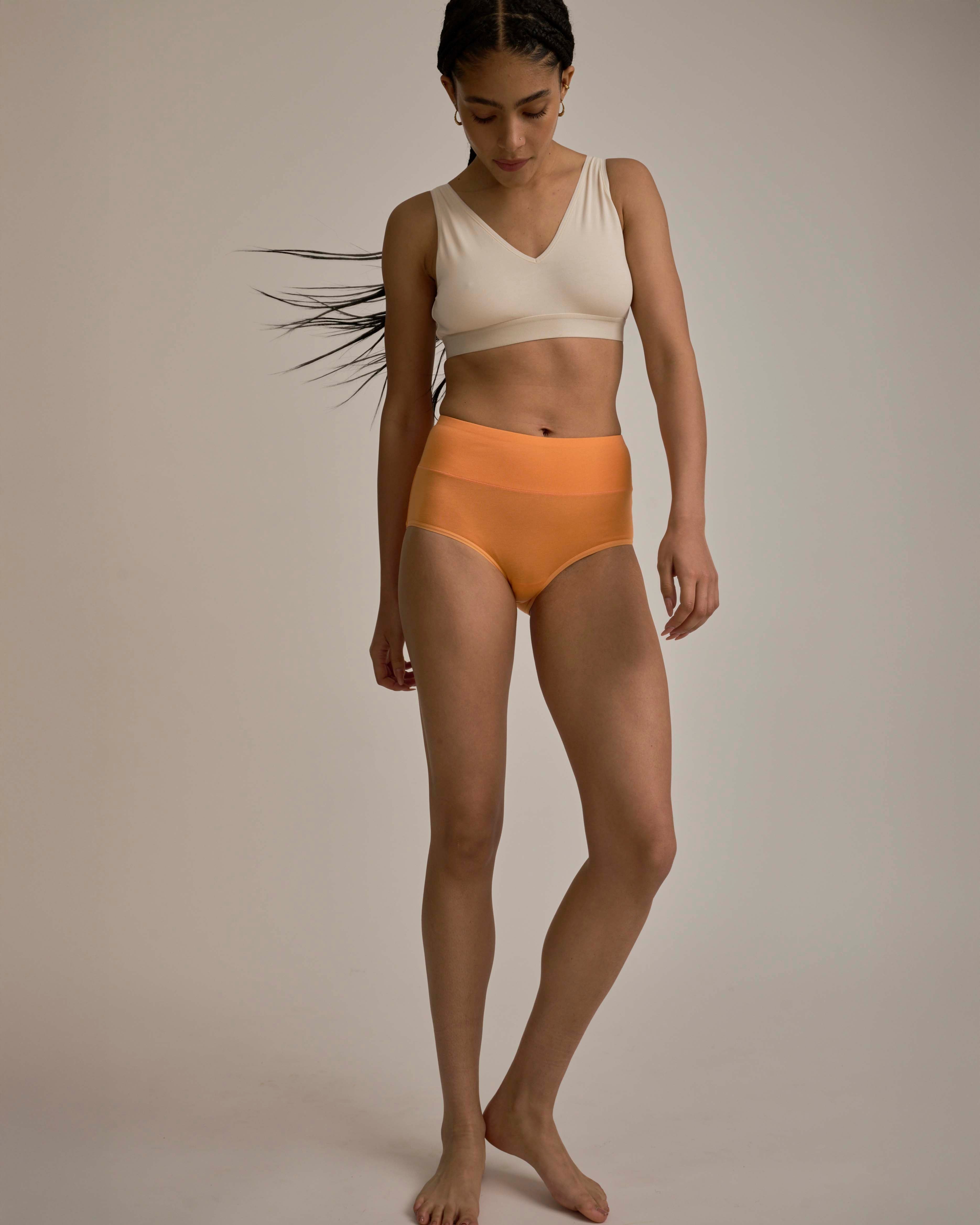 UltimateS Full Coverage High Rise Brief - Melon