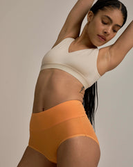 UltimateS Full Coverage High Rise Brief - Melon
