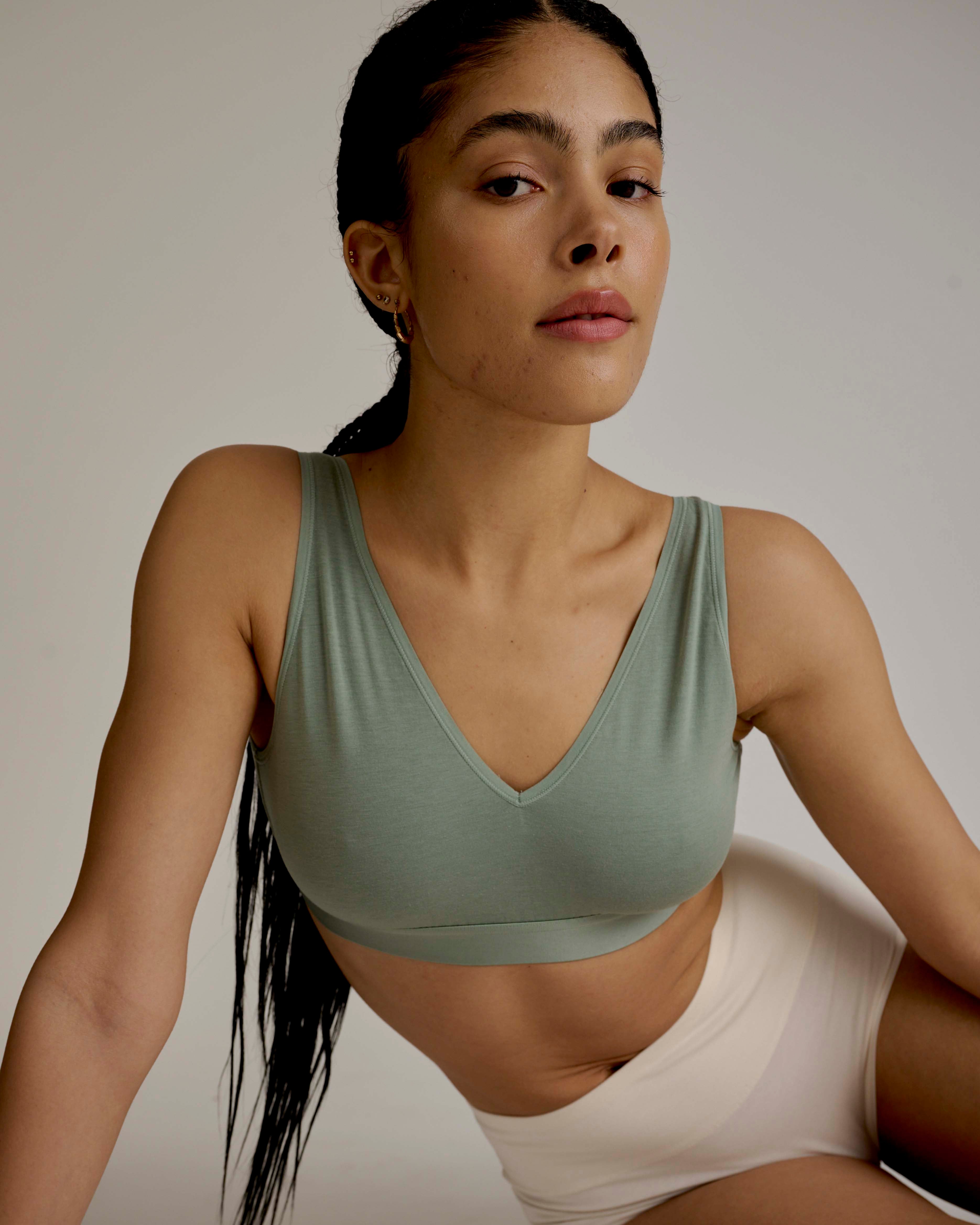 UltimateS Lounge Bra - Sage