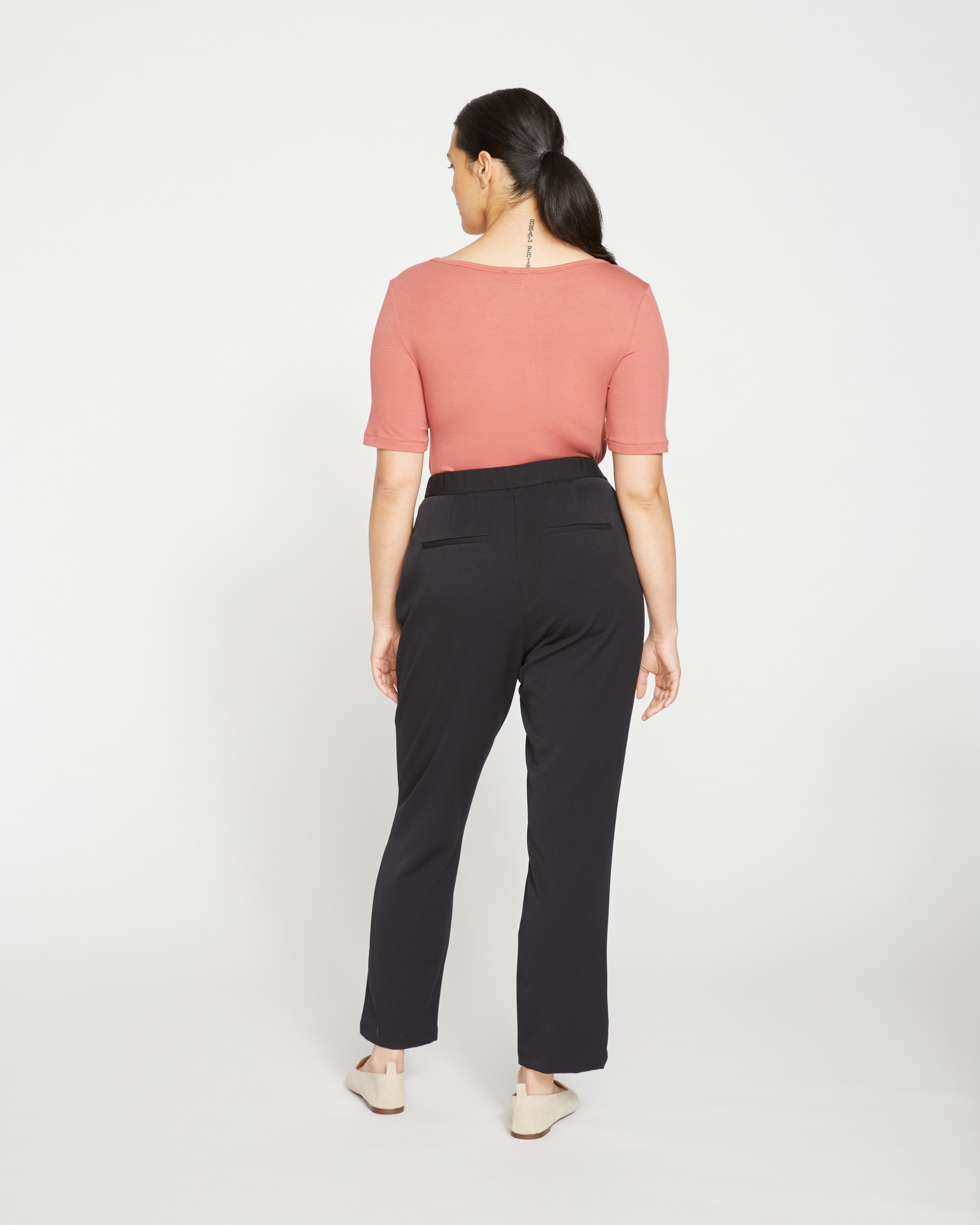 All Day Cigarette Pants - Black