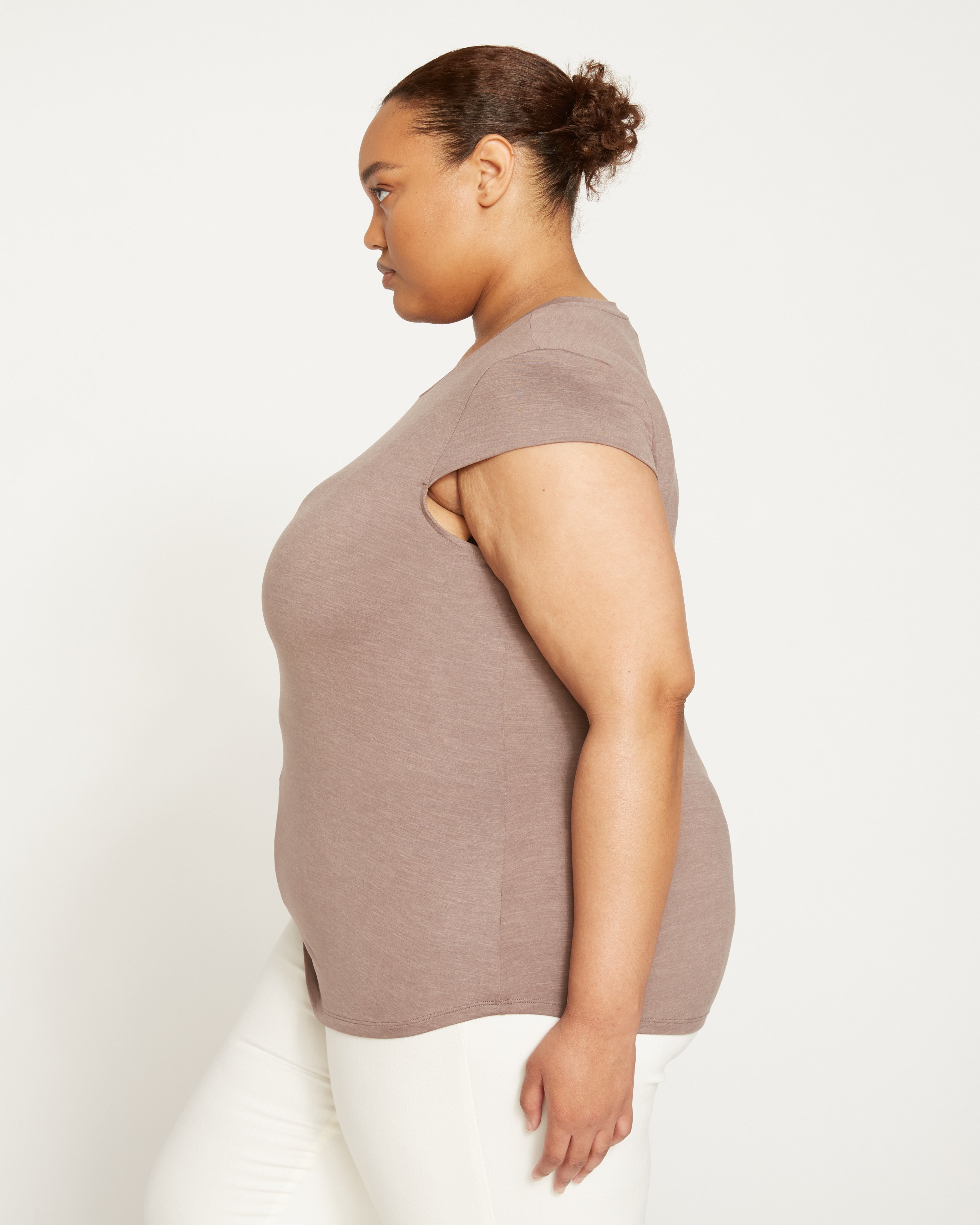 AirKnit All Day Tee - Nutmeg