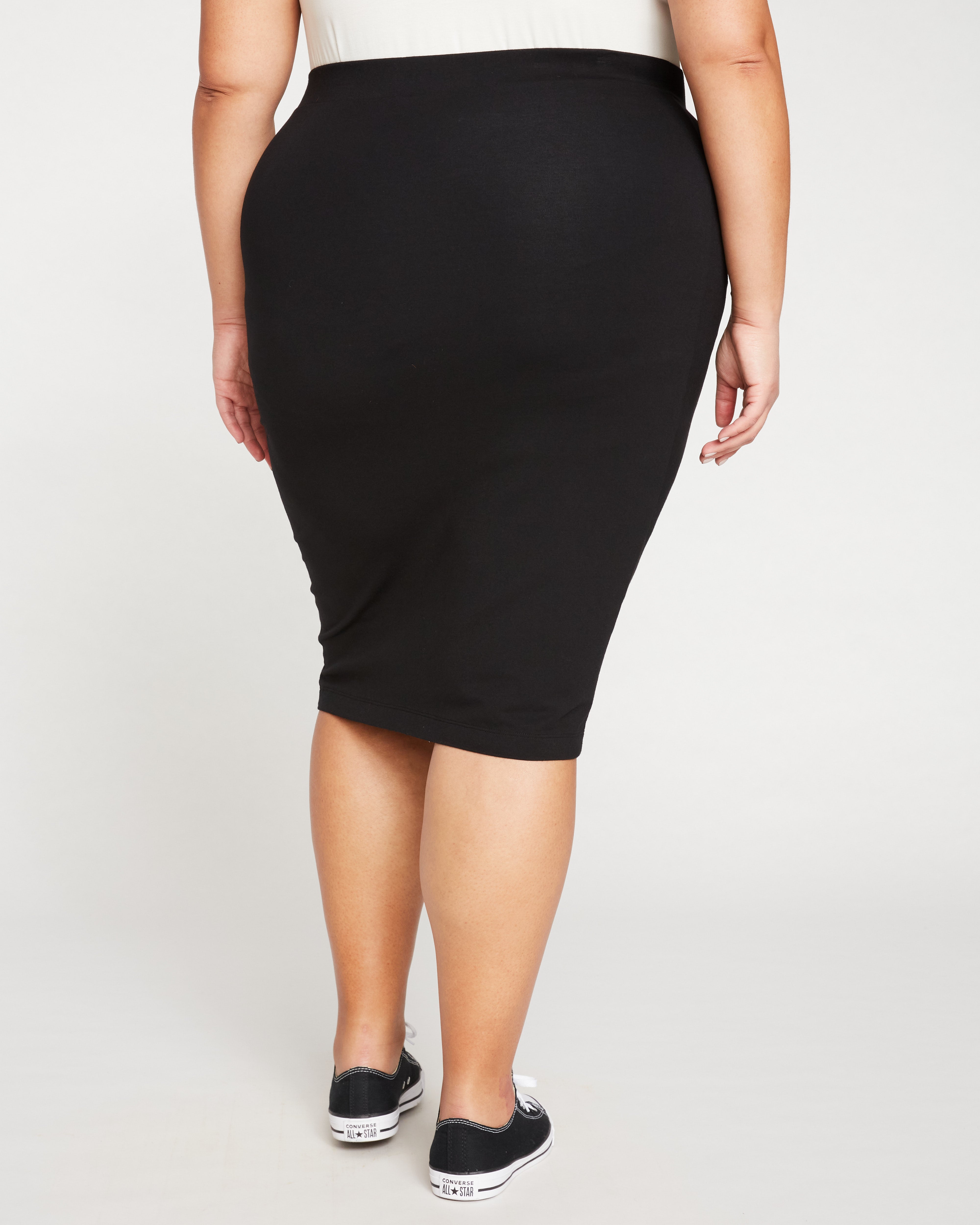 Danube Jersey Skirt - Black