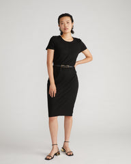 Executive Ponte Dress - Black