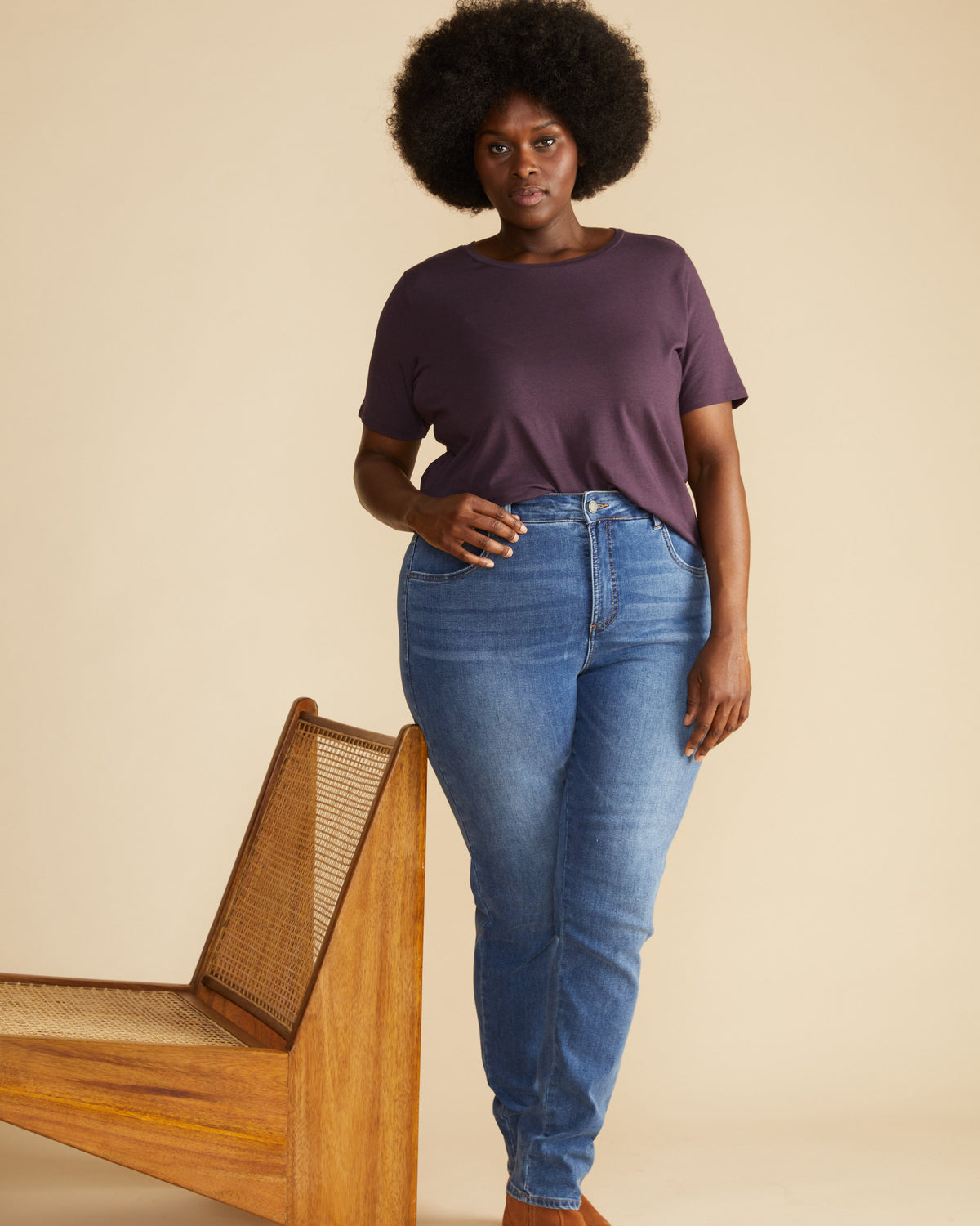 Tee Rex - Faded Plum