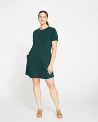 Halie T-Shirt Dress - Deep Sea