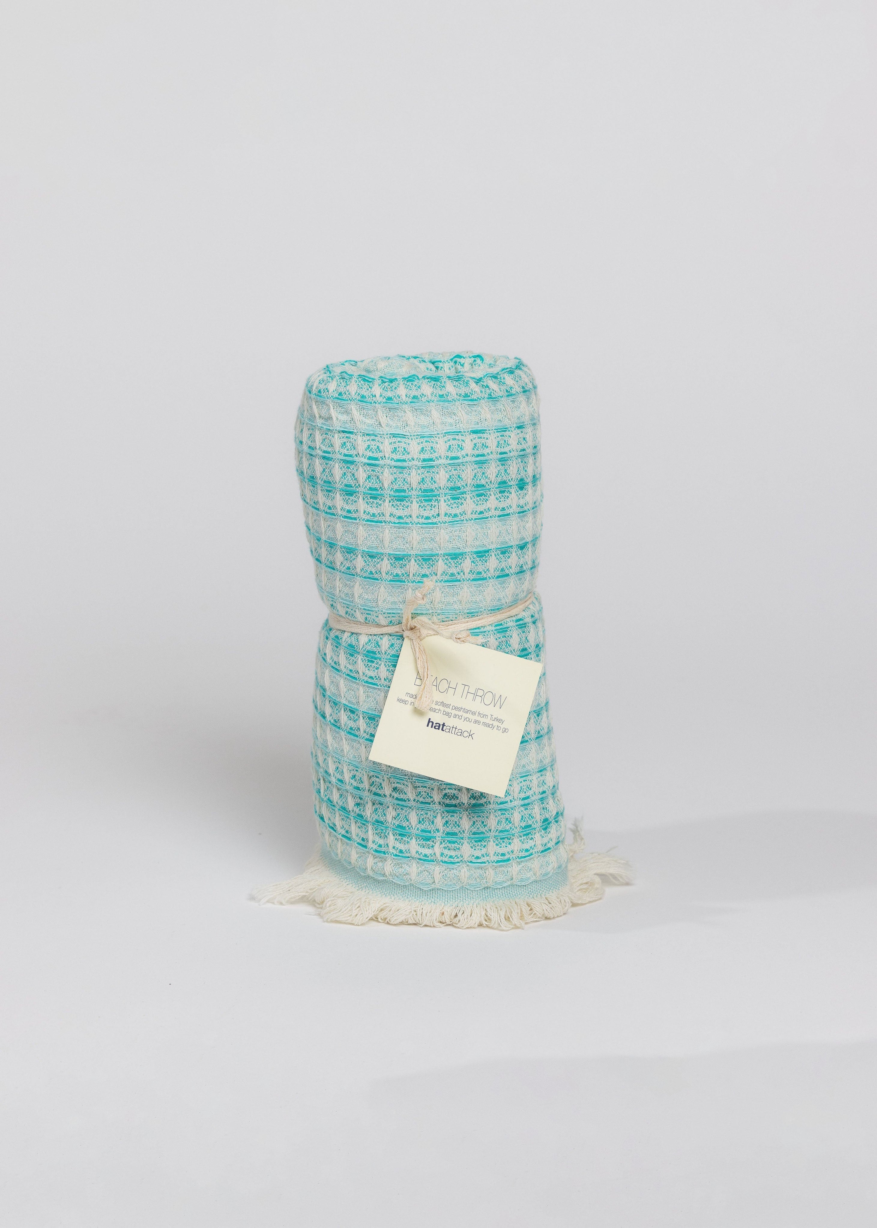 Hat Attack Waffle Beach Throw