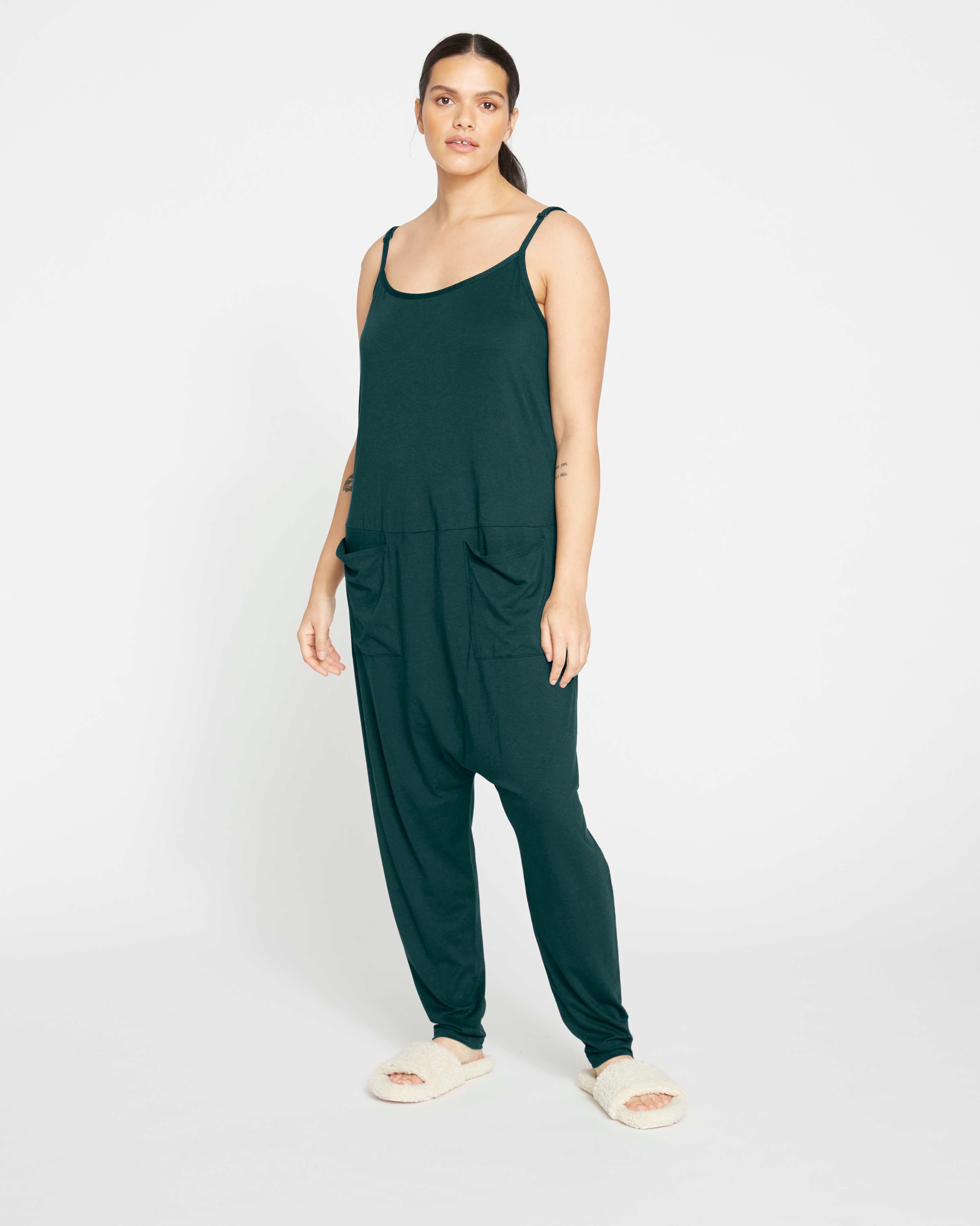 UltimateS Jackson Sleeveless Jumpsuit - Deep Sea