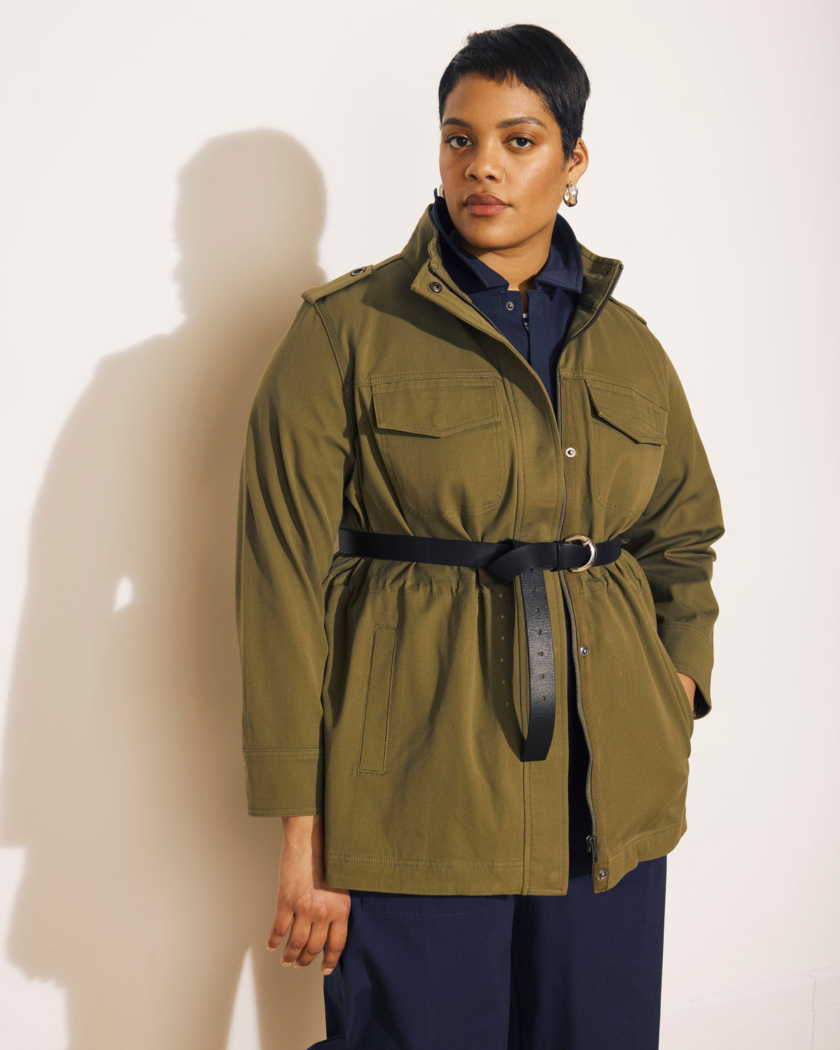 Vineyard Stretch Cotton Twill Jacket - Ivy