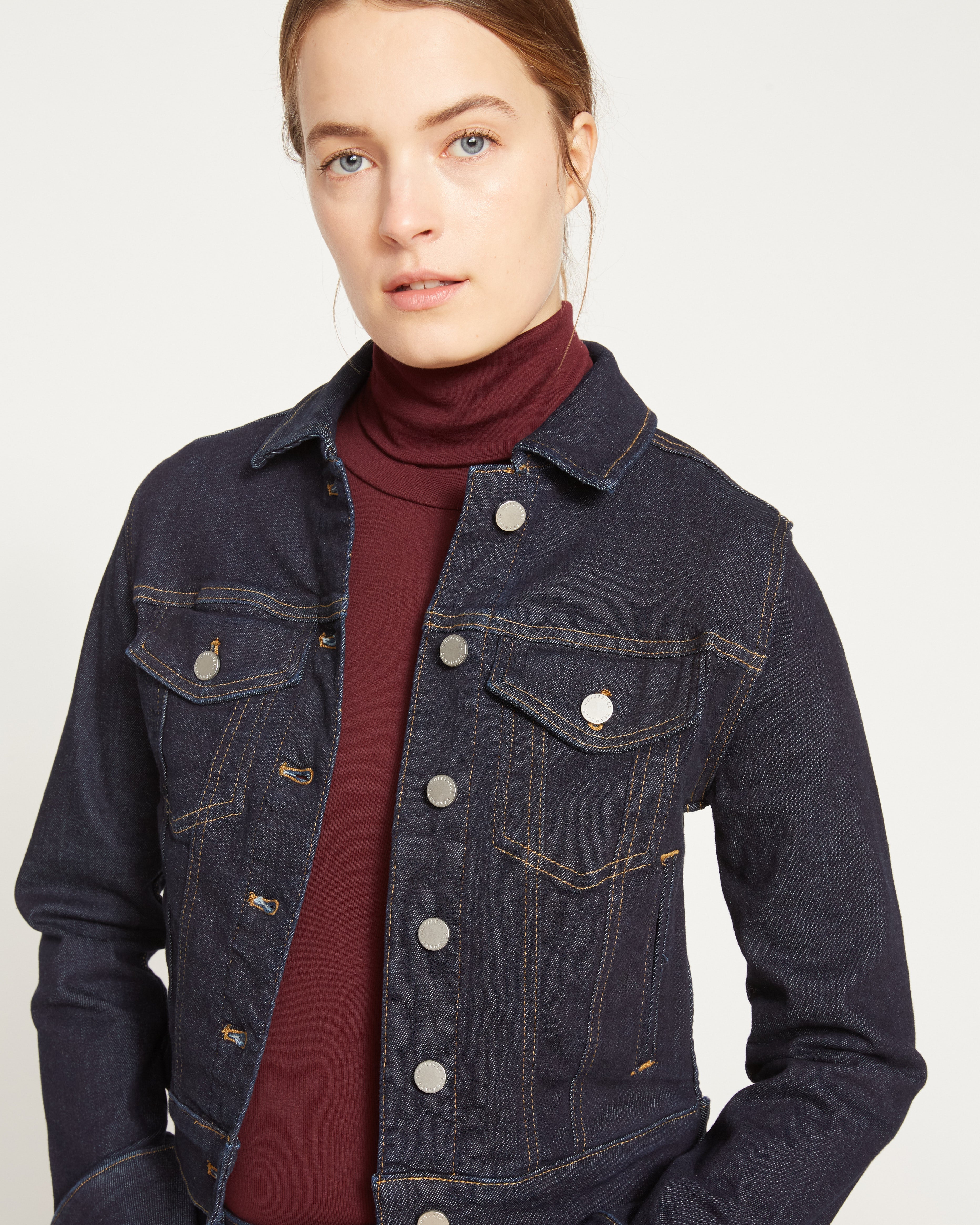 Kelsey Denim Jacket - Vintage Indigo Selvedge