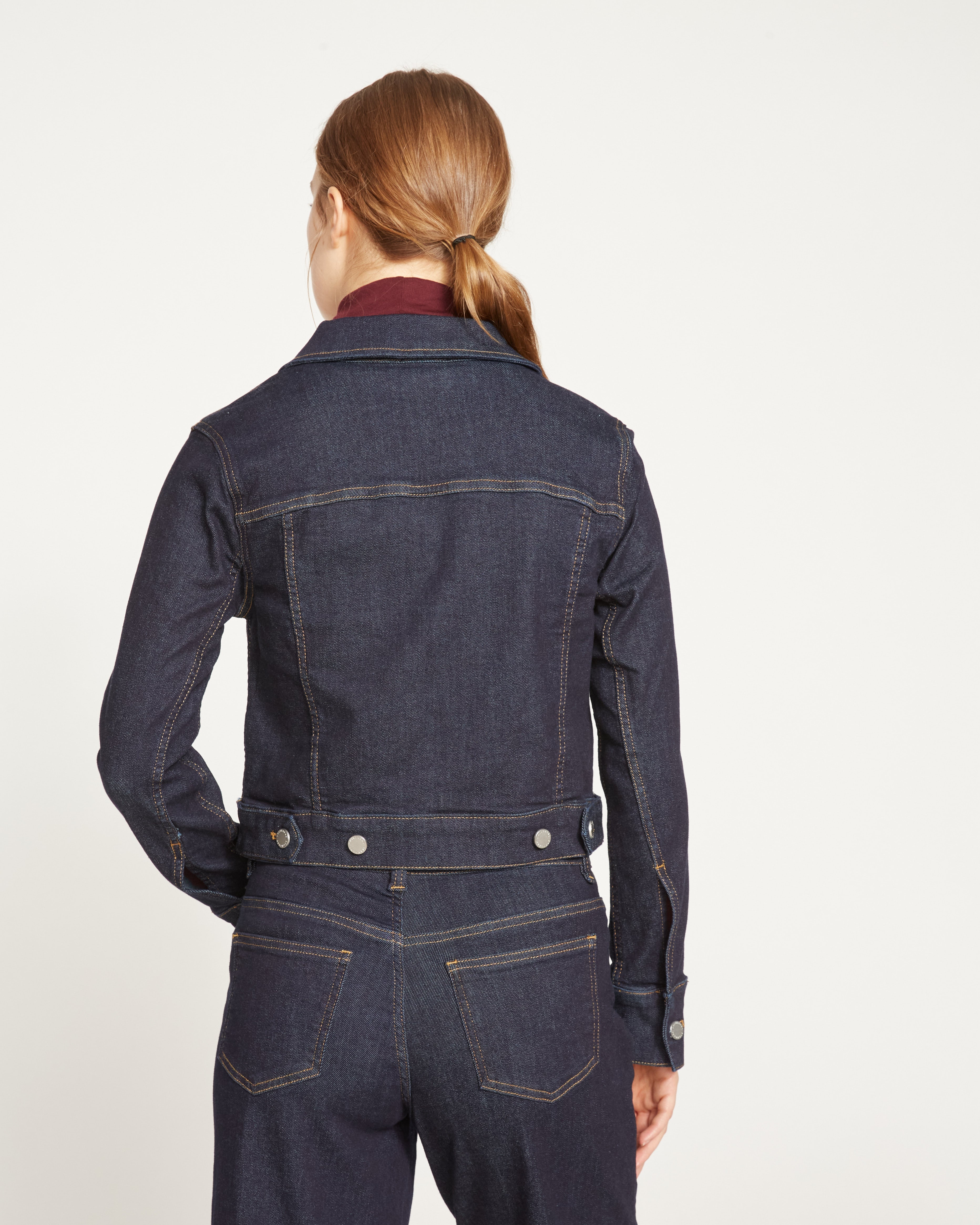 Kelsey Denim Jacket - Vintage Indigo Selvedge