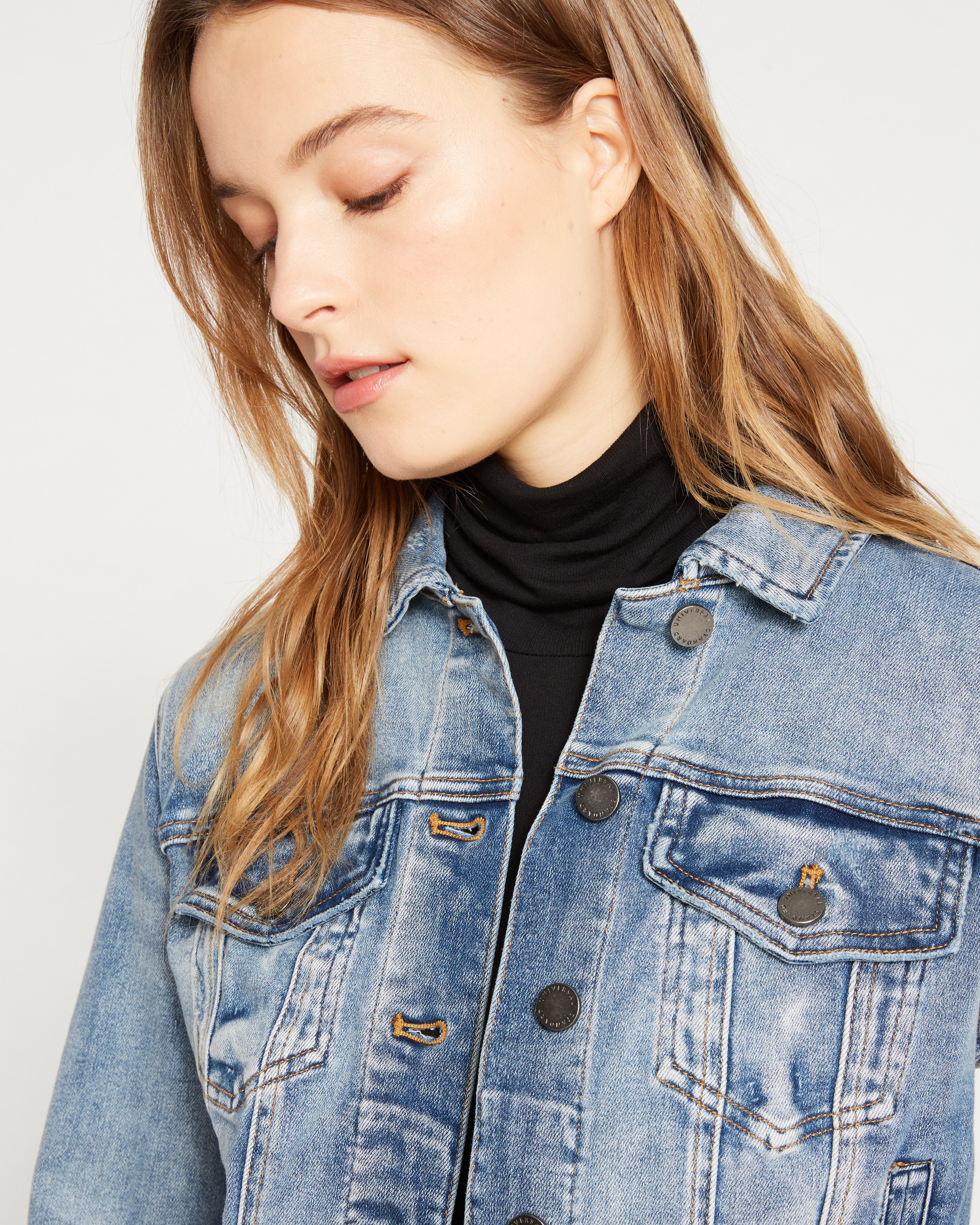 Kelsey Denim Jacket - Light Blue