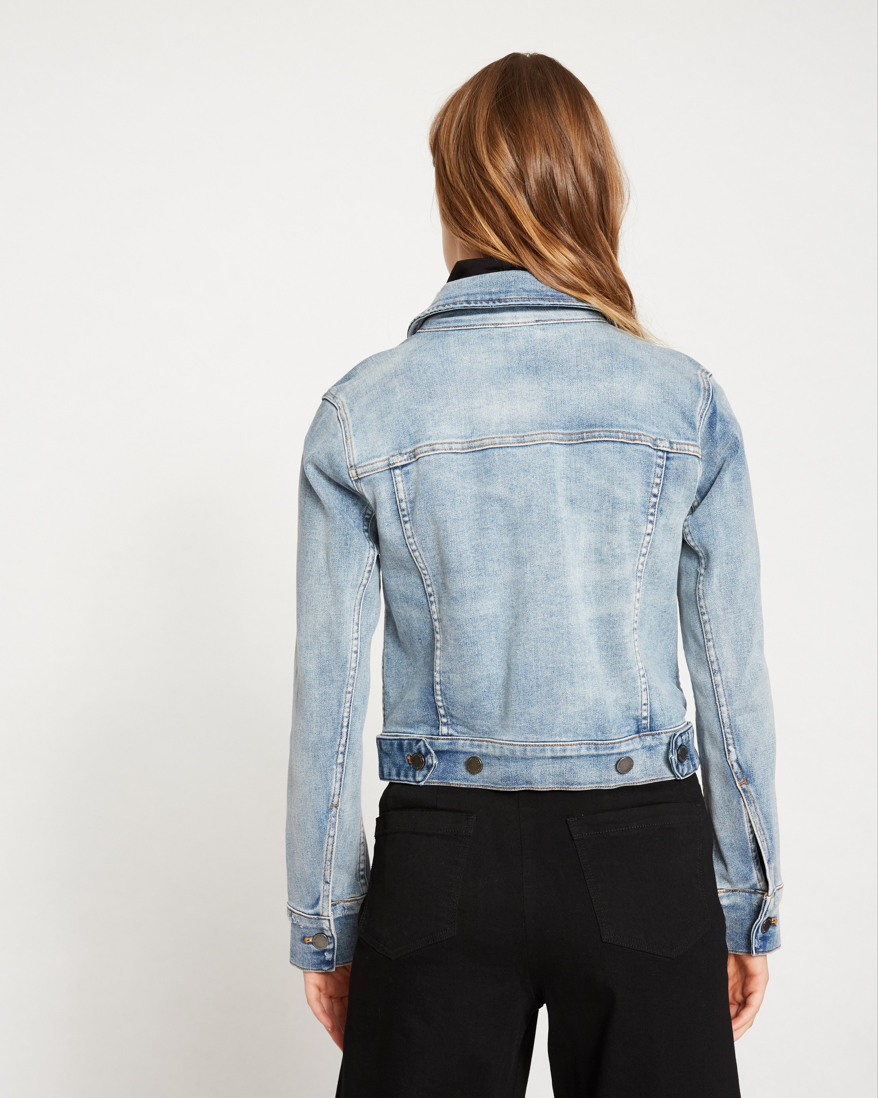 Kelsey Denim Jacket - Light Blue