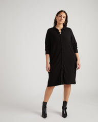 Marcie Liquid Jersey Dress - Black
