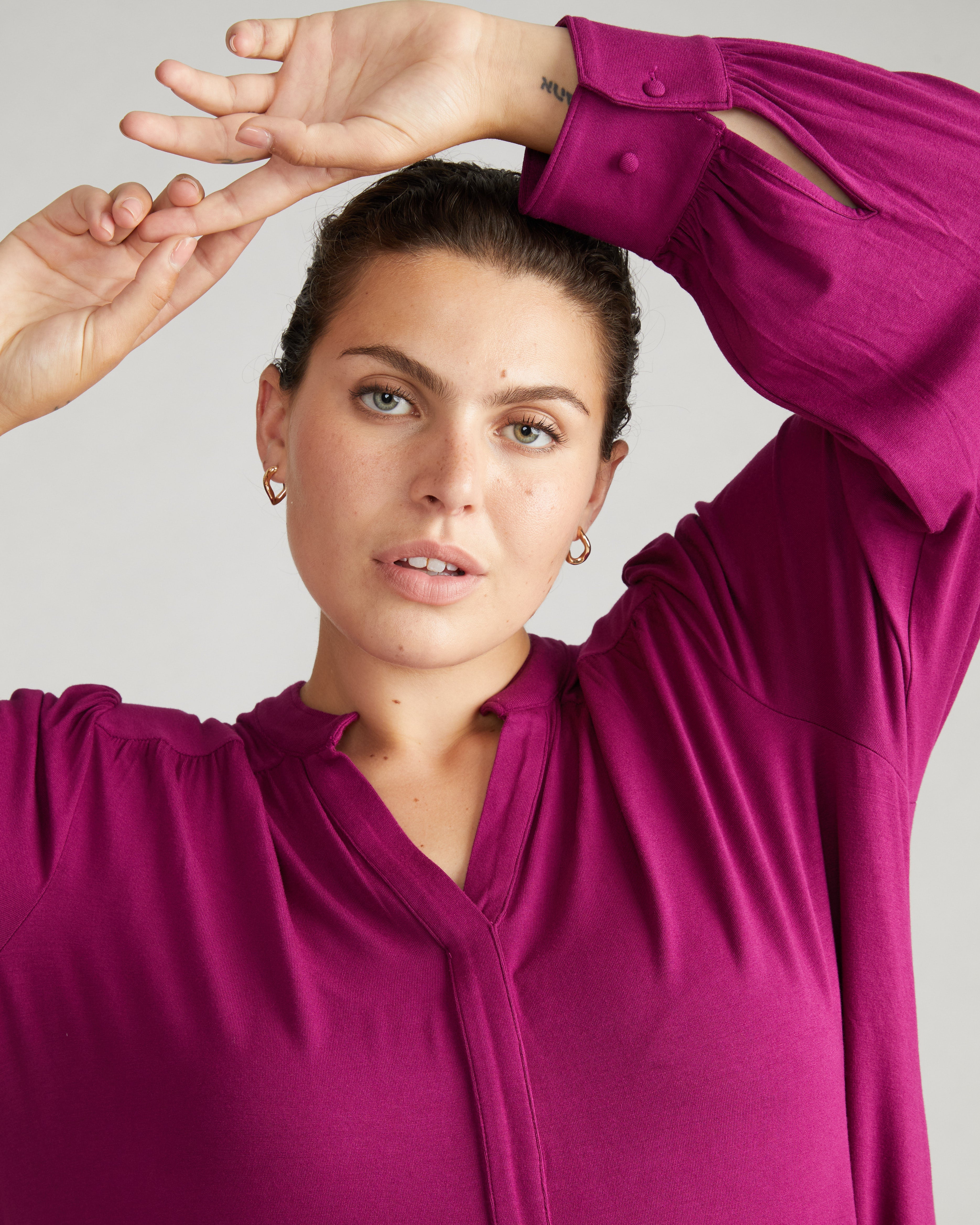 Gramercy Liquid Jersey Dress - Rothko Purple